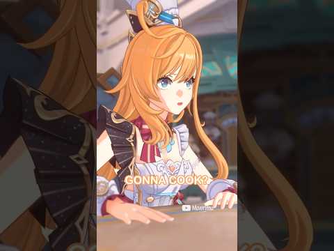 Escoffier crashing out  #genshinimpact #animation