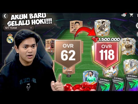 I SPENT 1,500,000 GEMS ON A NEW ACCOUNT! FUCKING LUCKY! ANNIVERSARY ICON HARVEST! - EA FC MOBILE 26