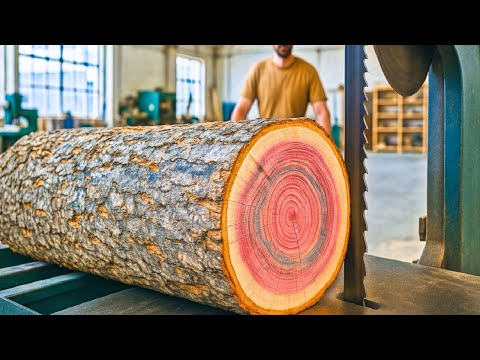 Amazing Woodworking Skills Most Talented Craftsmen - Transforming Colorful Wood MillionDollar Tools!