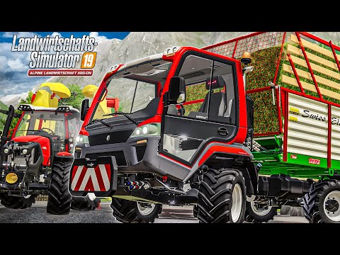 LS19: ALPINE LANDWIRTSCHAFT DLC - Alle Maschinen und SILAGE in der BGA! | Farming Simulator 19 1/3