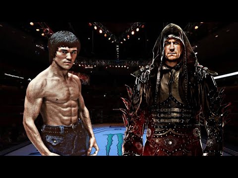 BRUCE LEE VS THE UNDERTAKER 😱*WAR* (EA SPORTS UFC 4) UFC KNOCKOUTS | 4K60fps UHD | WWE WRESTLEMANIA