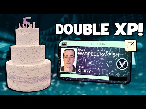 Perfect DOUBLE XP Runs on Each Difficulty! | Phasmophobia Anniversary Event!