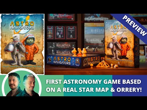 AstroNavigators: Preview. First ever astronomy game based on a real star map & orrery.