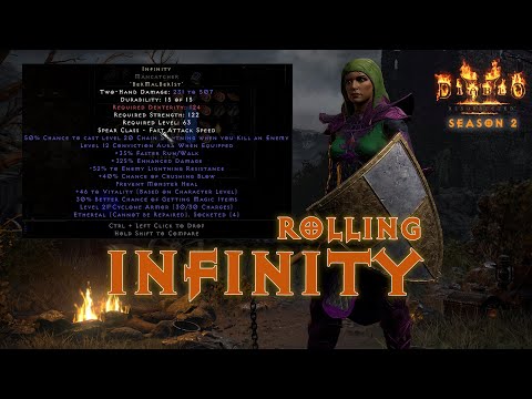 D2R Rolling INFINITY / Blizzard Sorc / Patch 2.5