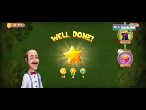 GARDENSCAPES Level clearing || Marathon LEVEL Clearing || 3431 to  3437