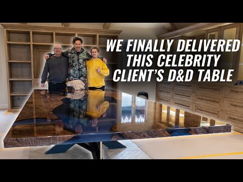 Delivering Joe Manganiello’s Dungeons and Dragons Table