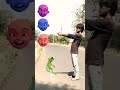 Upin ipin head to dancing frog. joker. gorilHa& red dame tu cosita - magic vfx #trending#shots #vfx