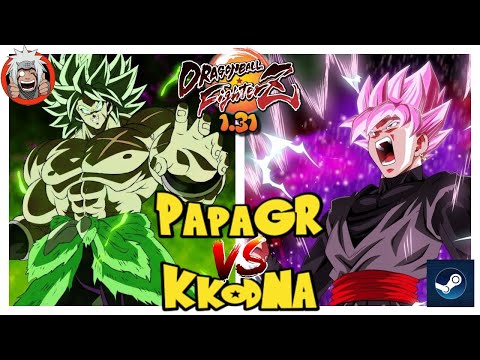 DBFZ KkodNa vs PapaGR (GogetaSSB, Broly, Goku) vs (GokuSSB, Kefla, GokuBlack) Ver 1.31