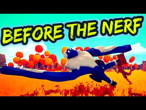 Before The Nerf Shogun vs Ice Giant - TABS Custom Battle