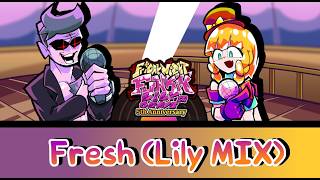 Fresh [Lily-MIX] (FAN MADE) -Friday Night Funkin' MOD Lily In Grave UST