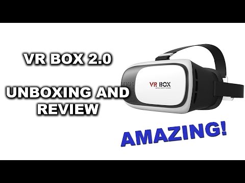 VIRTUAL REALITY VR box 2.0 Full Unboxing & Review (AWESOME)!