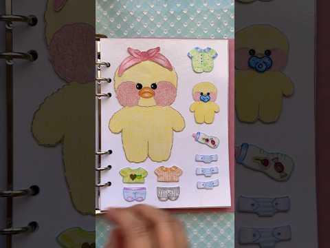 😍 Paper Duck Ideas #paperduck #paperdoll #paperanimals