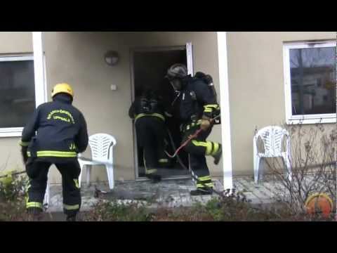 Lägenhetsbrand på Stålgatan