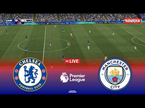 🔴Chelsea vs Manchester City - Premier League 2026 Full Match | Pes 21 Simulation Video Game