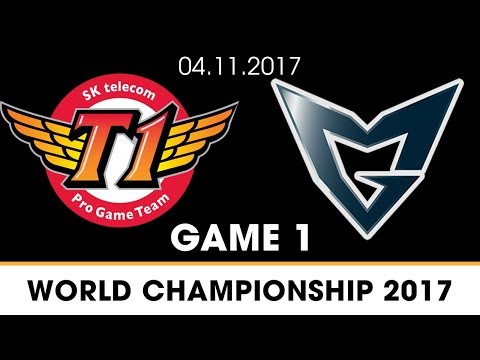 SKT vs SSG Highlights Game 1 [World Championship 2017 Finals] SK Telecom T1 vs Samsung Galaxy