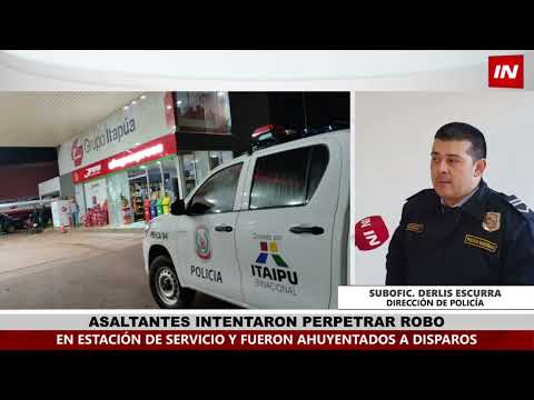 ASALTANTES INTENTARON PERPETRAR ROBO EN ESTACIÓN DE SERVICIO Y FUERON AHUYENTADOS A DISPAROS