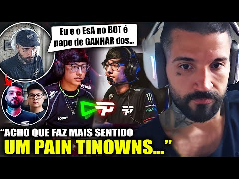 BrTT manda a REAL sobre TINOWNS, elogia o EsA e fala em TIME de APOSENTADOS!