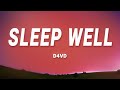 d4vd - Sleep Well (Lyrics)