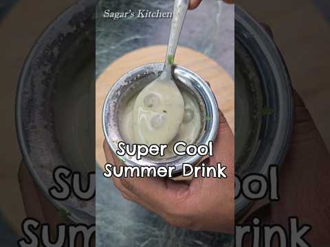 Super Cool for Body...Summer Drink Healthy & Tasty #Shorts #ColdDrink #SummerDrink