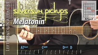 Silversun Pickups - Melatonin chords guitar lesson