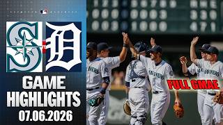 Seattle Mariners Vs. Detroit Tigers | FULL GAME Highlights | 07.06.2026 | MLB Season 2026