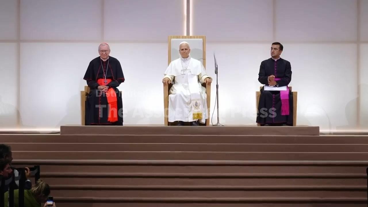Pope Leo addresses tens of thousands at Rimini Meeting in Italy
