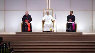 Pope Leo addresses tens of thousands at Rimini Meeting in Italy