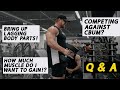 Beat Chris Bumstead or Win the Men's Physique Olympia? | Lagging Bodyparts - Q and A