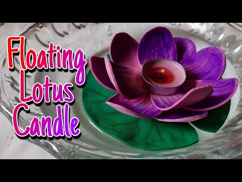 FLOATING LOTUS CANDLE