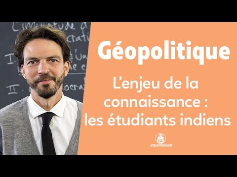 L'enjeu de la connaissance : les étudiants indiens - Géopolitique - Terminale - Les Bons Profs