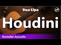 Dua Lipa - Houdini (SLOW karaoke acoustic)