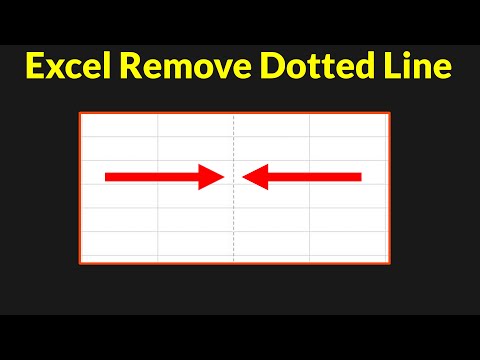 Remove Dotted Lines (Page Breaks) in Excel