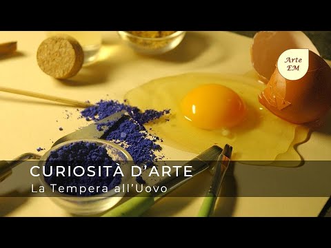 Come preparare la Tempera all'Uovo - Curiosità d'Arte [37 di 56]