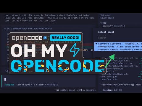 Oh My OpenCode (5 SUPER Agent/MCP/Prompt Config): This makes OPENCODE - A BEAST! REALLY GOOD Agents