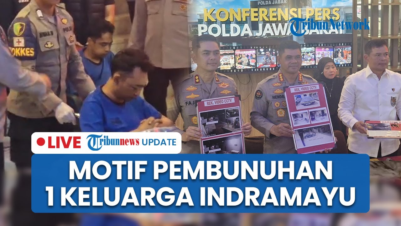 🔴LIVE: Pembunuhan Keluarga Sahroni di Indramayu Dipicu Uang Rp 750 Ribu, Pelaku Ternyata Residivis