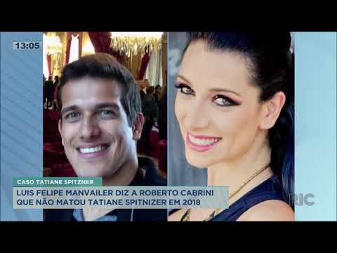 Exclusivo: Luis Felipe Manvailer diz a Roberto Cabrini que não matou Tatiana Spitnizer em 2018