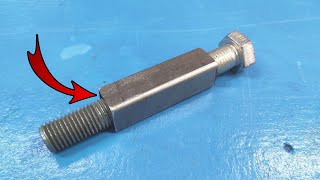A unique idea from an ordinary bolt! This guy is just a matter of his craft