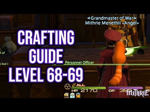 FFXIV 4.0 1154 Crafting Guide Level 68 to 69