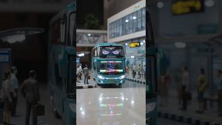 Download lagu Luxury Miniatur U Tans Skylander R25 Double Decker karoseri New Armada sasis MAN RR4 480 Euro 5 mp3
