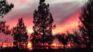 Dragon Fire Red Sunset - January 7, 2015