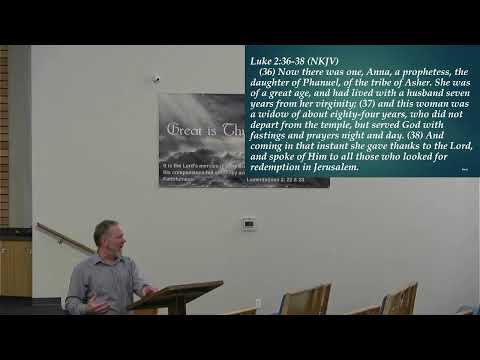 2-1-26 Sunday Morning. Luke 2 - Greg Smith