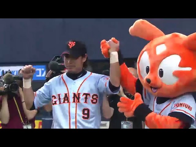 ジャイアンツ亀井選手ヒーローインタビュー 2014/6/1 バファローズ対ジャイアンツ