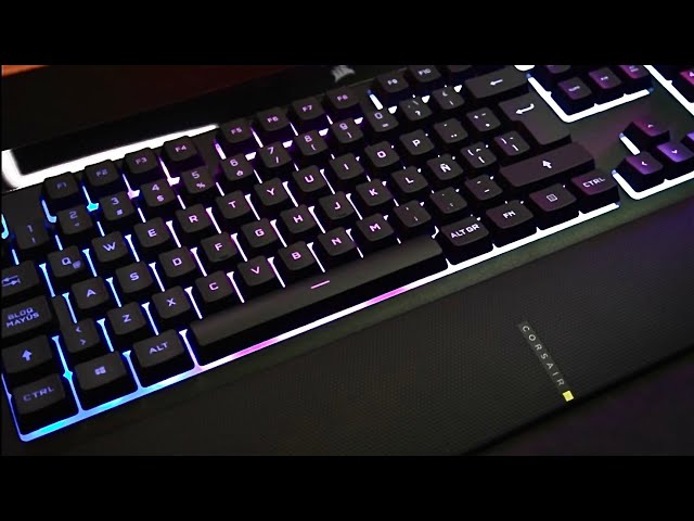 Vídeo relacionado con Corsair K55 RGB PRO Teclado para Juegos con Teclas de Membrana, Retroiluminación RGB Dinámica, 6 Teclas Macro con Integración el Software Elgato, Resistencia al Polvo y los Derrames, QWERTY, Negro