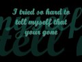 My immortal(rock version) - Evanescence lyrics ...
