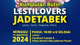 Download lagu KUMPULAN RUTIN BULANAN LESTILOVERS JADETABEK-PLAZA KENARI MAS- ALHAMDULILLAH BERTAMBAH ANGGOTA.💙💙💙 mp3