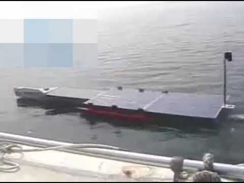 機械工学科 Solar-powered Autonomous Surface Vehicle