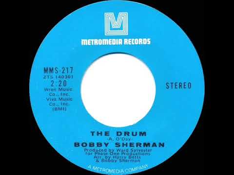 1971 HITS ARCHIVE: The Drum - Bobby Sherman (stereo 45)