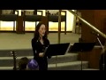Student Rabbi Jen Lader sings R'tzei