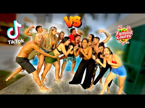 DESAFIO DA PISCINA !!! (FAMÍLIA LOURES X TIKTOKERS 2022)