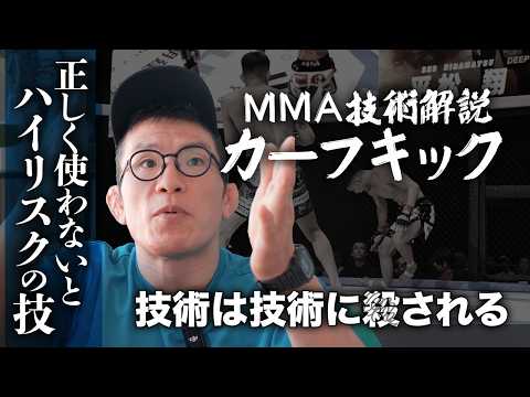 DEEP鹿志村仁之介さんカーフキックカットの青木真也徹底解説。